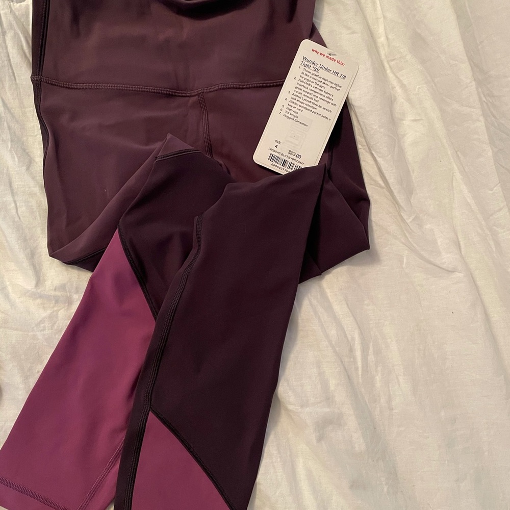 Lululemon leggings Wunder Under HR 7/8 Tight *SE